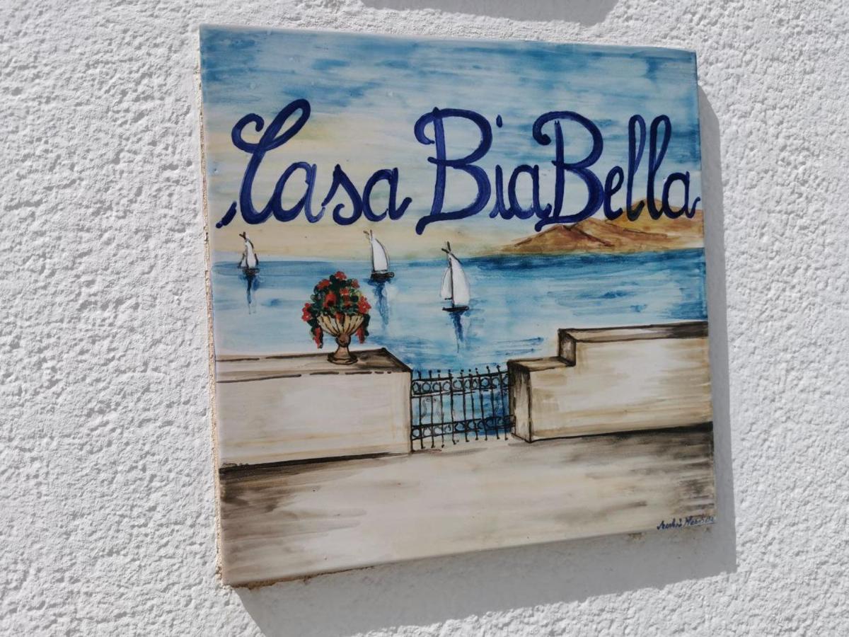 Casa Biabella Villa Petrosino Bagian luar foto